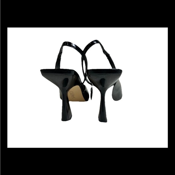 Franco Sarto Black Patent Leather Heels - Picture 5 of 9